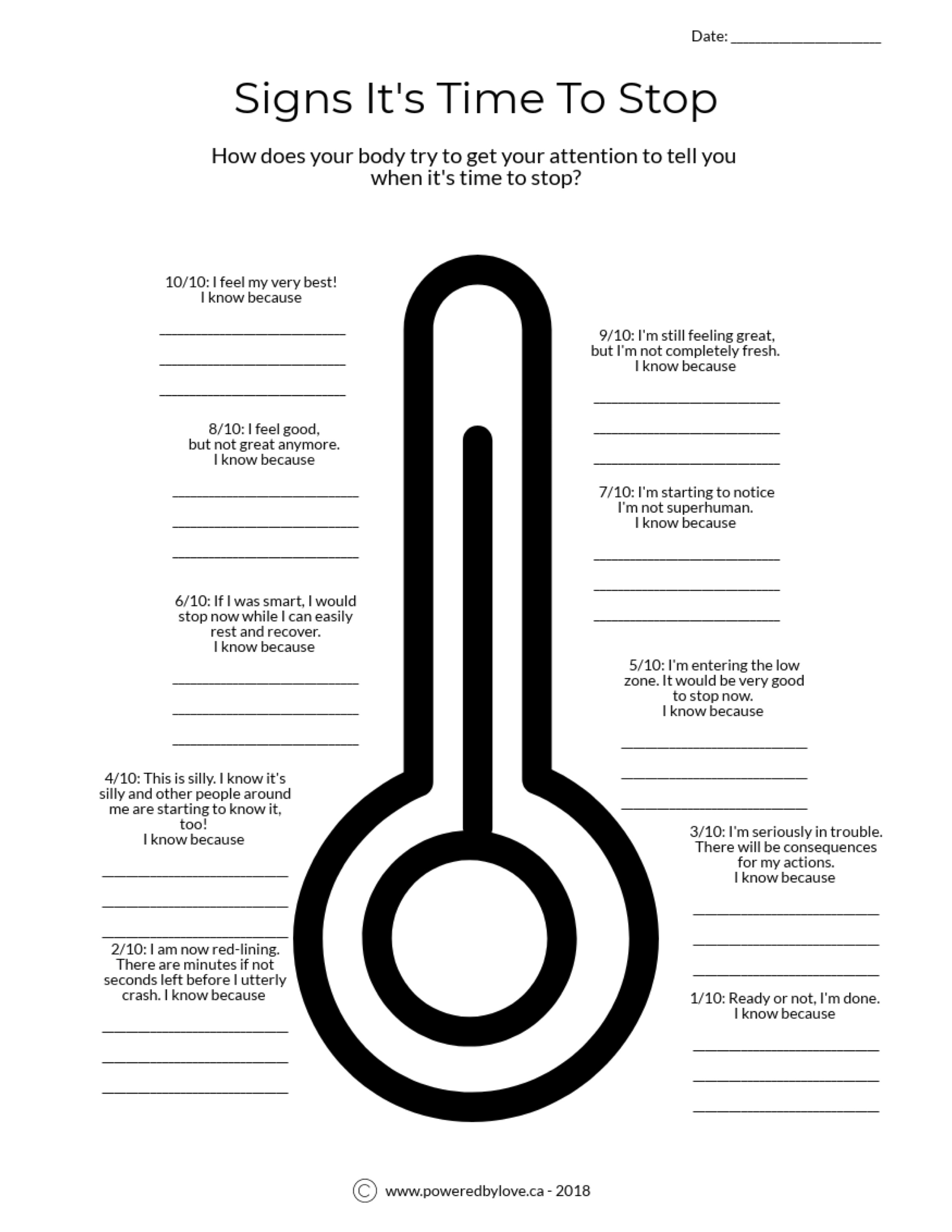 Signs It's Time To Stop