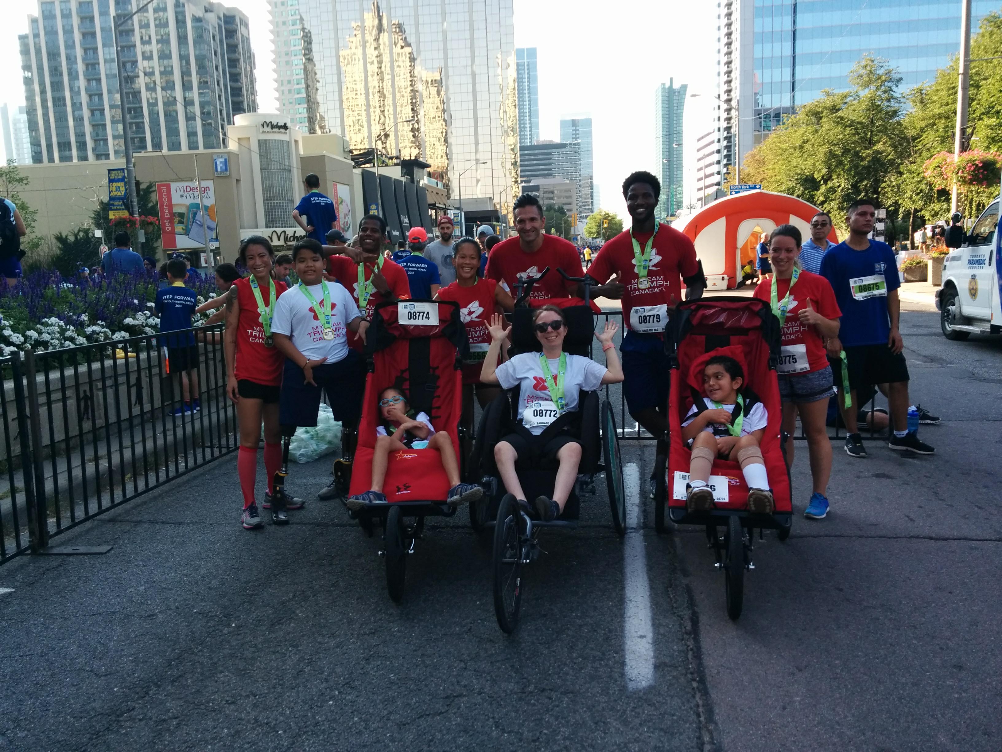 RBC Race for the Kids Finishers Photo