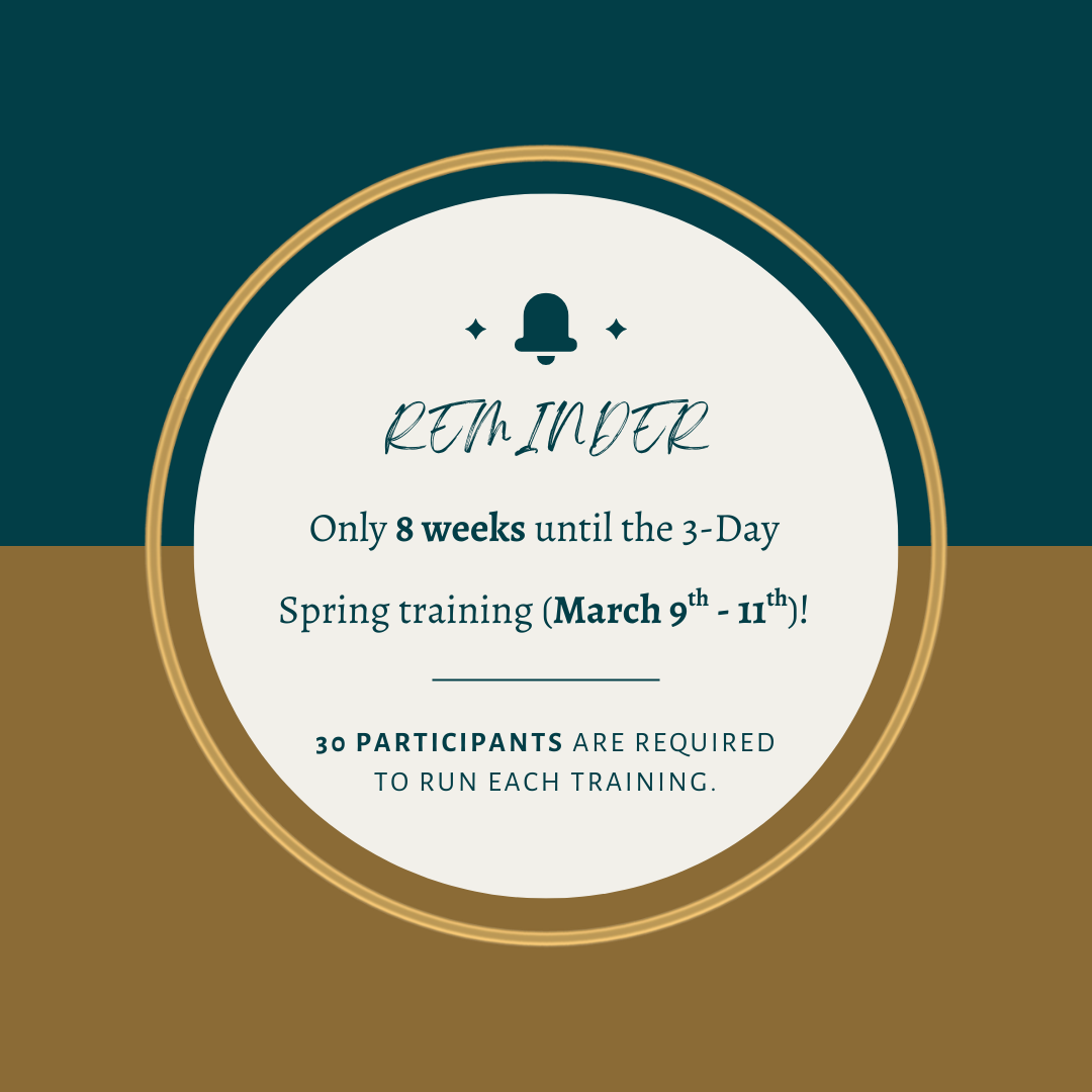 8 Weeks Until Spring VBIP Training