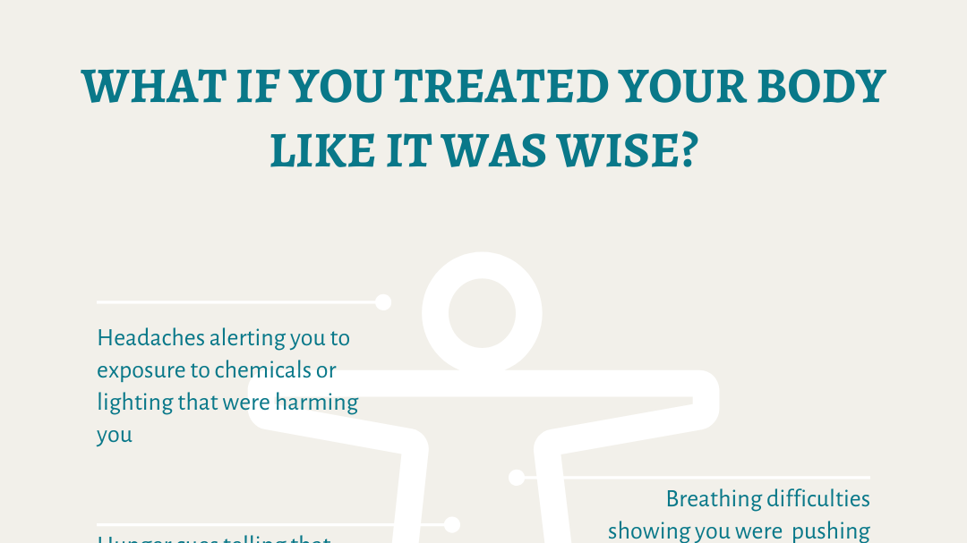 What If you Treated Your Body Like it was Wise?